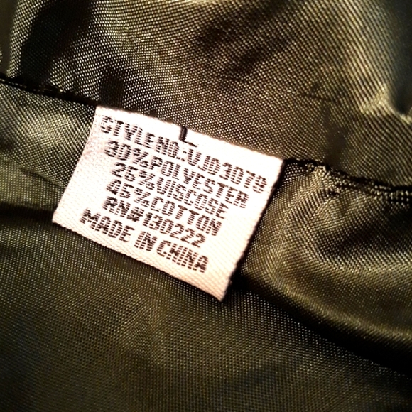 Fab'rik Olive Green Ruffled Off The Shoulder Dress - Picture 13 of 14